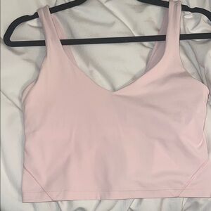 Lululemon Athletica Pink Tank Top with Wide Straps